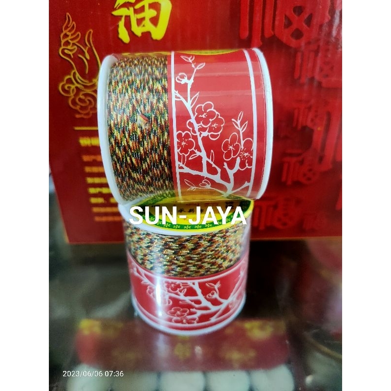 Benang Halus 7 warna emas