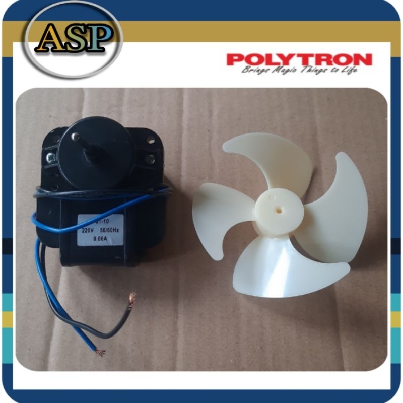 Dinamo kipas Motor fan Kulkas showcase polytron