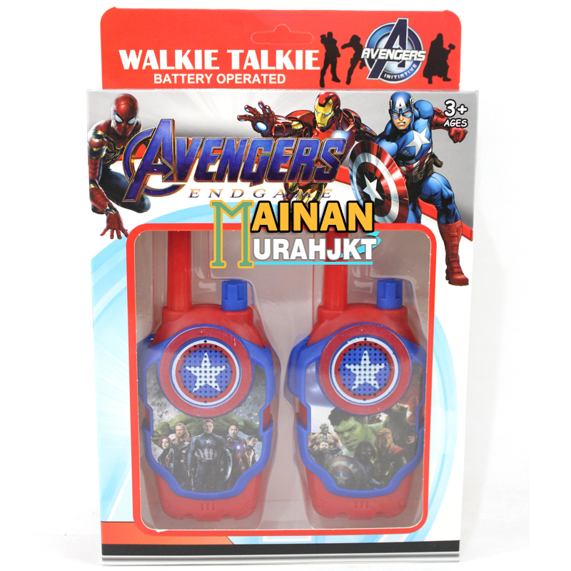 MAINANKEI MAINAN ANAK MURAH HANDY TALKY AVENGERS CY-6026B MAINAN ANAK KOMUNIKASI HANDY TALKY AVENGERS END GAME