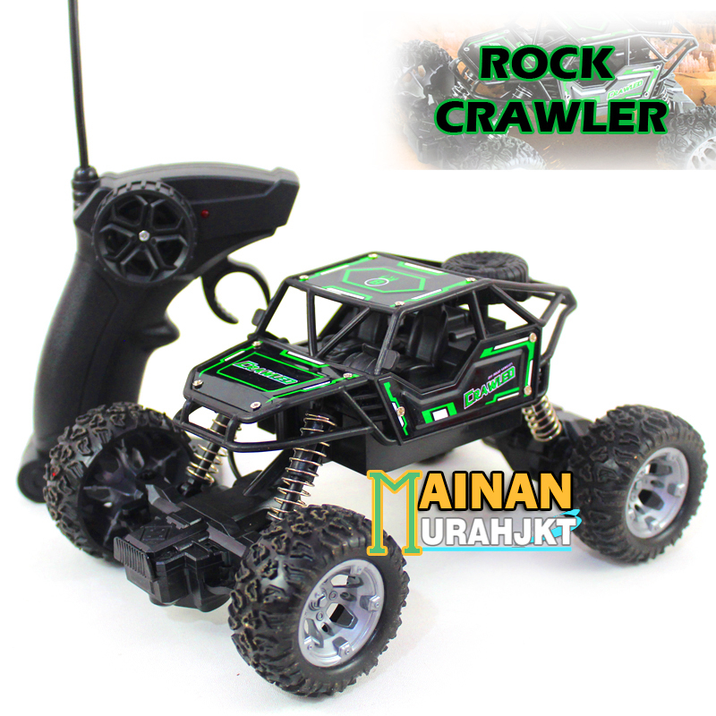 MAINANKEI MAINAN ANAK MURAH RC JEEP ROCK CLAWLER NO.23-6G MAINAN ANAK MOBILL JEEP ROCK CLAWLER ALLOY