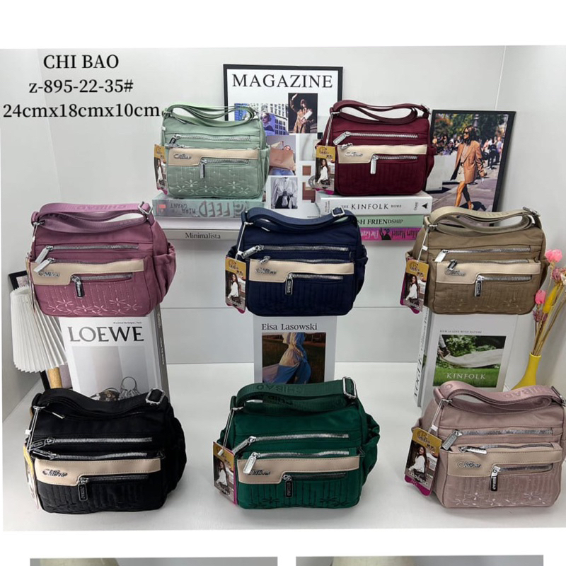 Z895-22-35 TAS SELEMPANG WANITA IMPORT CHIBAO