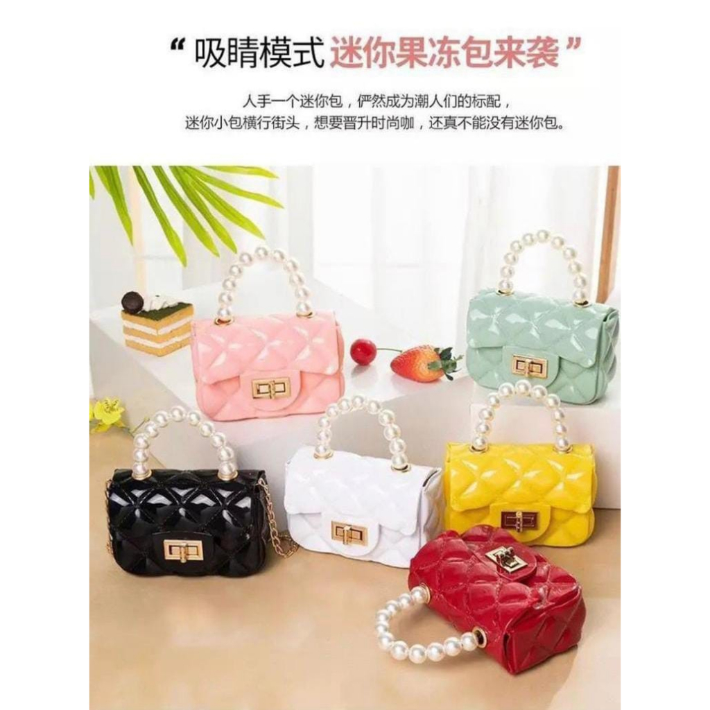 Tas Mini jelly Selempang Fashion Wanita