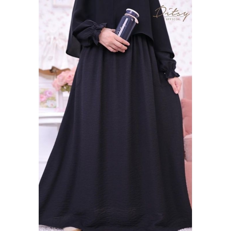 NWT ditsy livy crinkle black size L