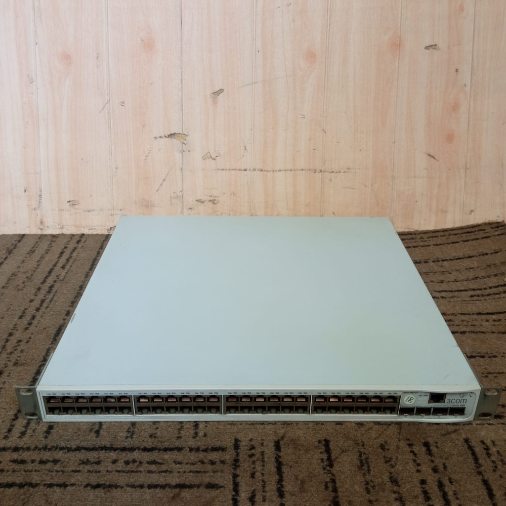 Switch Hub Gigabit 48 Port 3Com 3848 3CR17402-91 Dengan 4 SFP Manageable