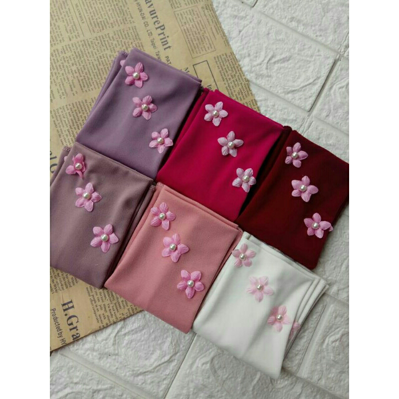 Grosir manset tangan pendek wanita Manset Sakura 6 pcs