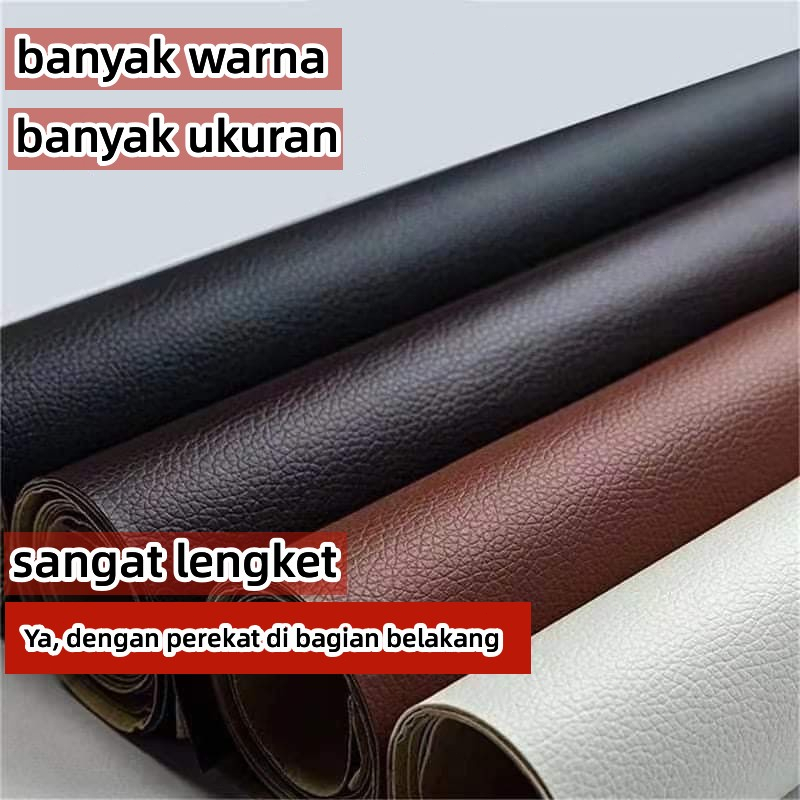 sticker sofa Sticker Kulit Sofa bahan kulit Kulit Perbaikan Diri Perekat Patch Sticker Untuk Jok Mobil Sofa Perbaikan Kulit 60*70 cm