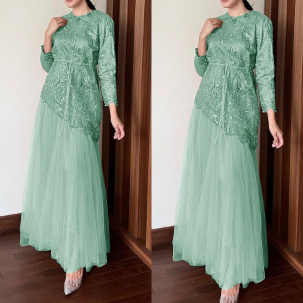 O2 fashion / Seruni dress / pakaian muslim model terbaru gamis mutiara cantik