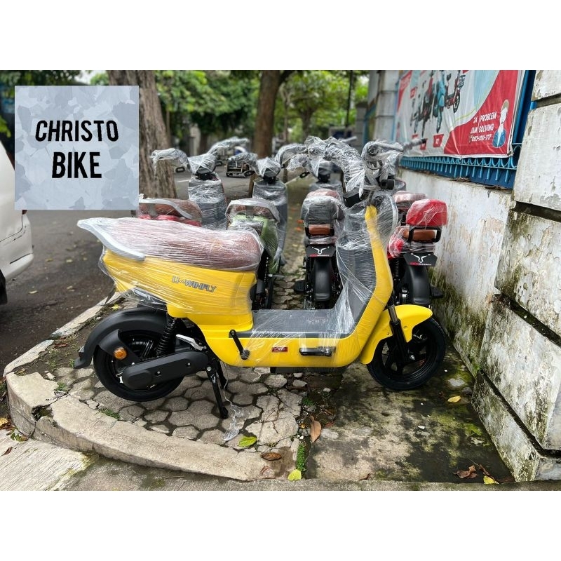 sepeda listrik uwinfly DF8/Dragonfly 8 (48V / 12Ah)