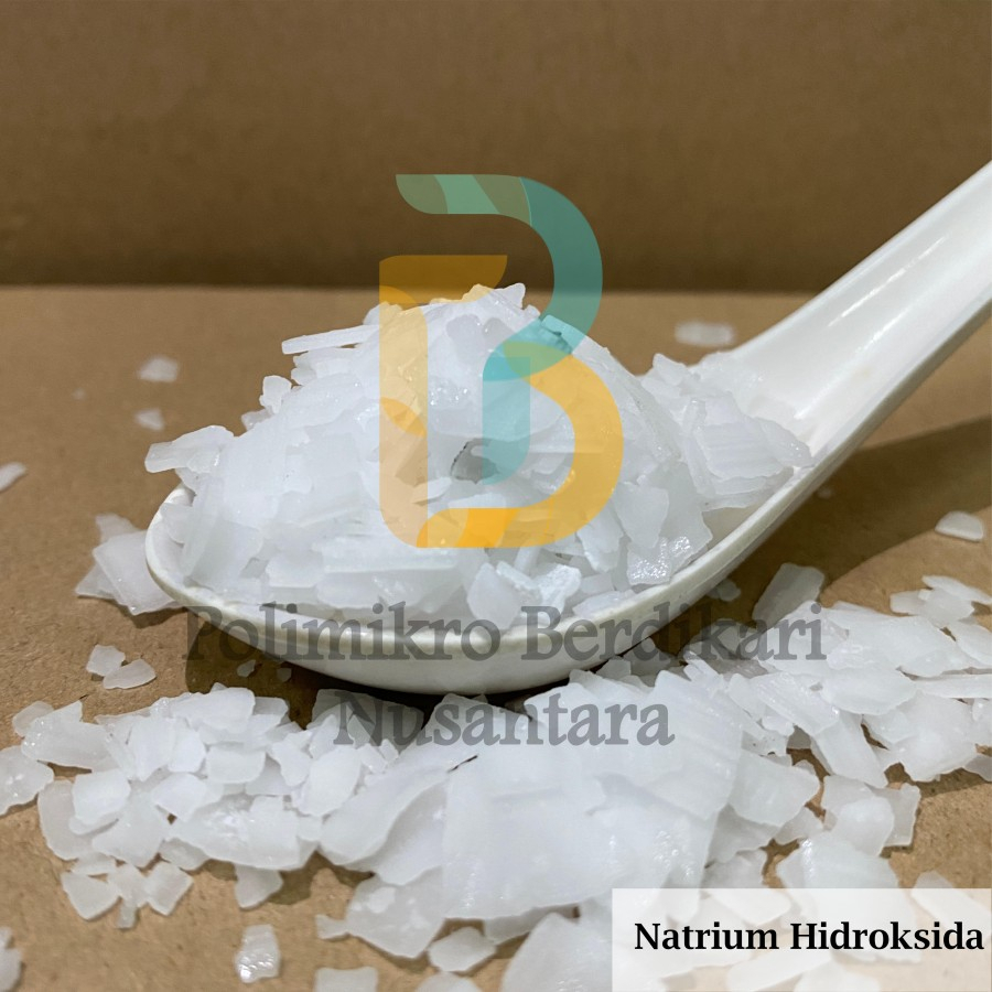 POLIMINE Sodium/Natrium Hidroksida | Sodium Hydroxide (NaOH) 1 kg