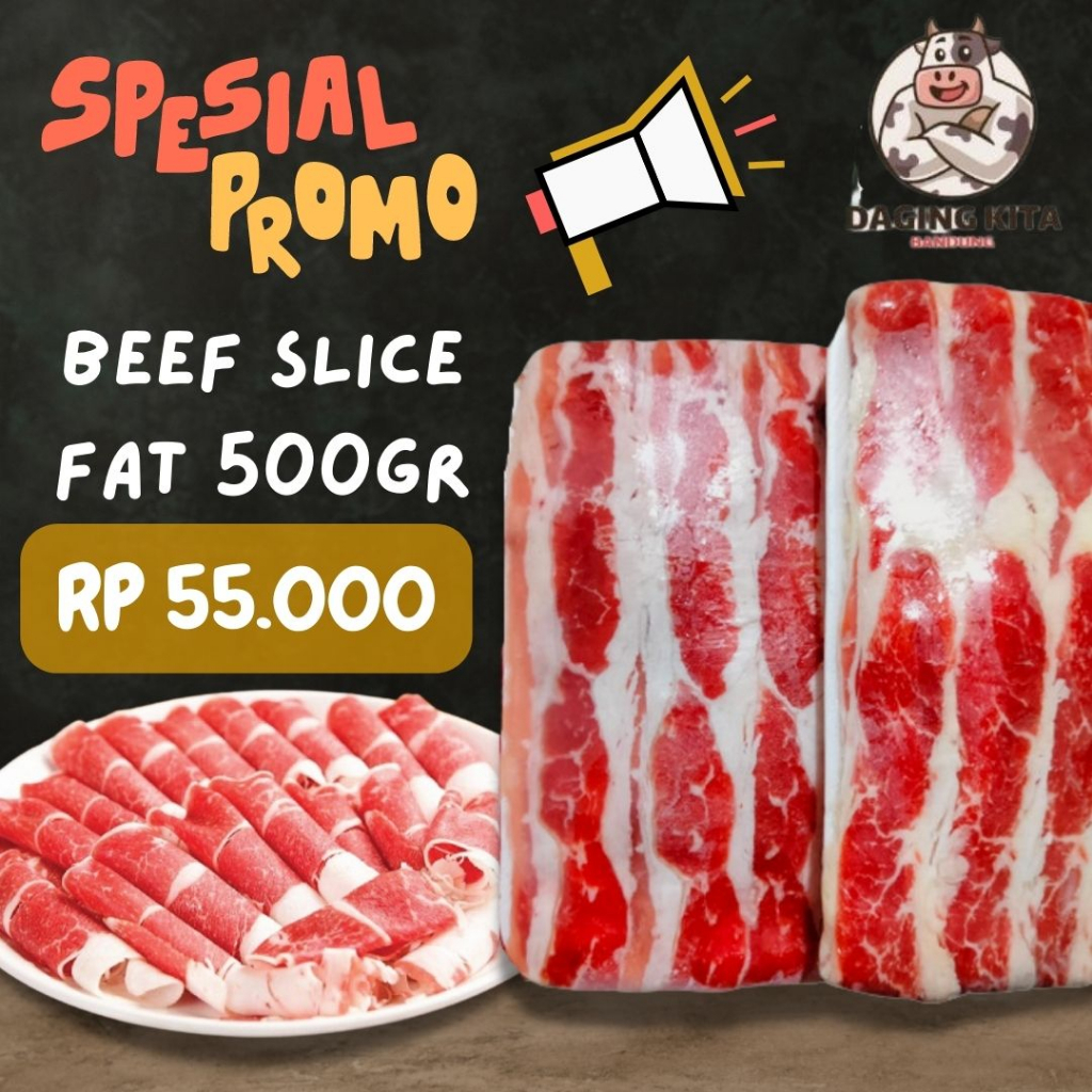 

PROMO SLICE FAT AUS 500GR YOSHINOYA