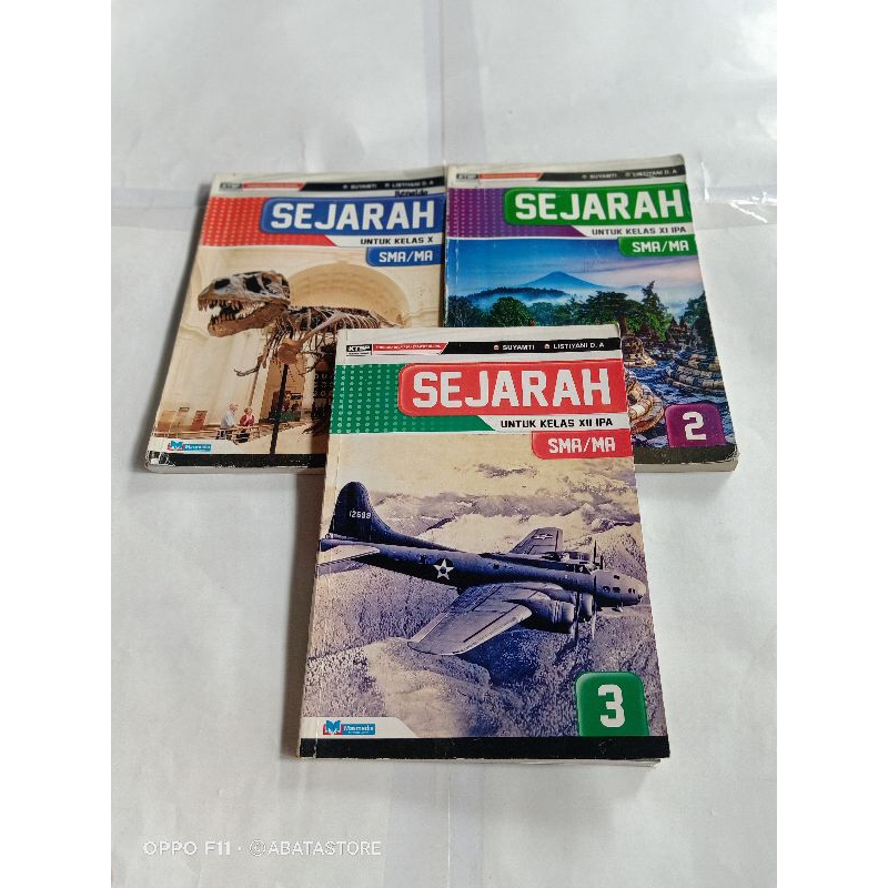 BUKU SEJARAH SMA MA KLS X XI XII IPA KTSP SUYAMTI MASMEDIA