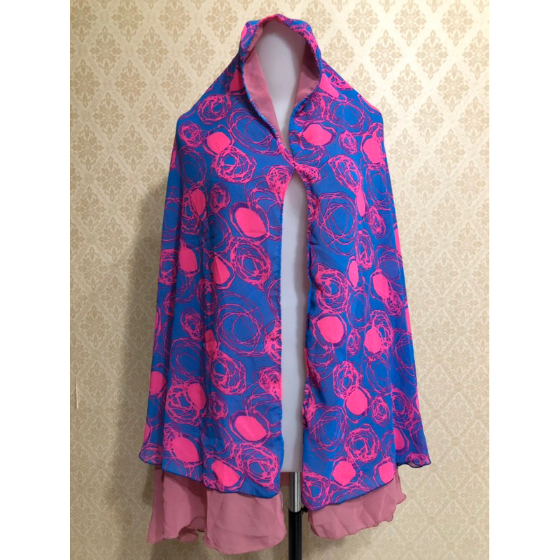 [NEW] Hijab Bergo Panjang Wanita Motif Abstrak