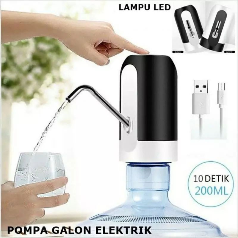 Pompa galon elektrik pompa galon aqua