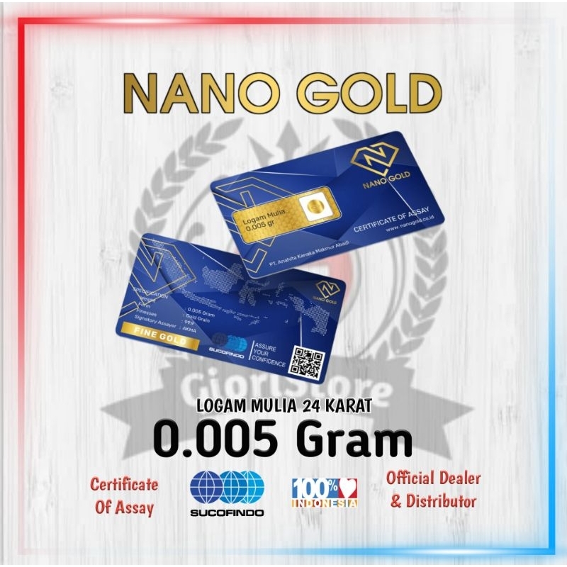 ROSEGOLD 0.005 Gram Logam Mulia 24 Karat
