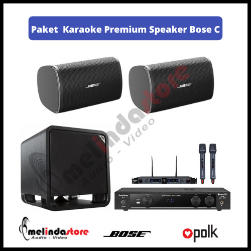 Paket Karaoke Rumah Speaker Bose C