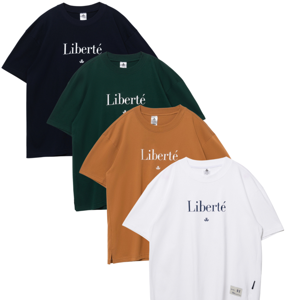 JAVAJONES Oversized Tee Liberte | Kaos Pria Wanita