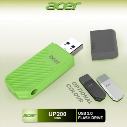 ITSTORE FLASHDISK / USB / ACER UP200 8GB 16GB 32GB 64GB GARANSI RESMI 5TAHUN