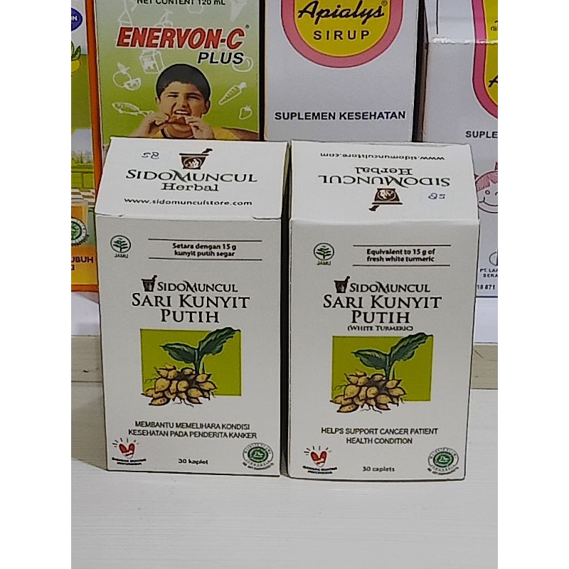 Sari Kunyit Putih Sidomuncul 30 Caplets
