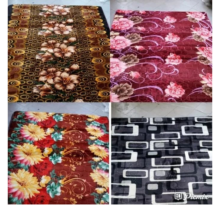 Karpet AL JEDDAH Premium Quilting Tebal JUMBO 200x260cm / Karpet rumah / Karpet Lantai - Motif