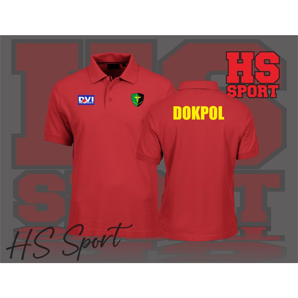 POLO DOKPOL - BAJU POLO TSHIRT DOKPOL - BAJU kerah DOKPOL