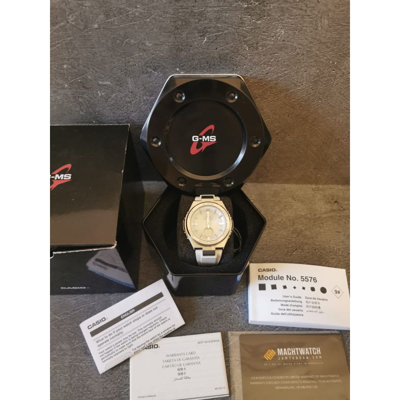 CASIO G-MS JAM TANGAN WANITA ORI SECOND