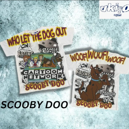 KAOS TAG THAILAND SCOOBY DOO WHO LET THE DOG OUT AOP (ALL OF PRINT) | KAOS CARTOON KARTUN ANIME KOMI