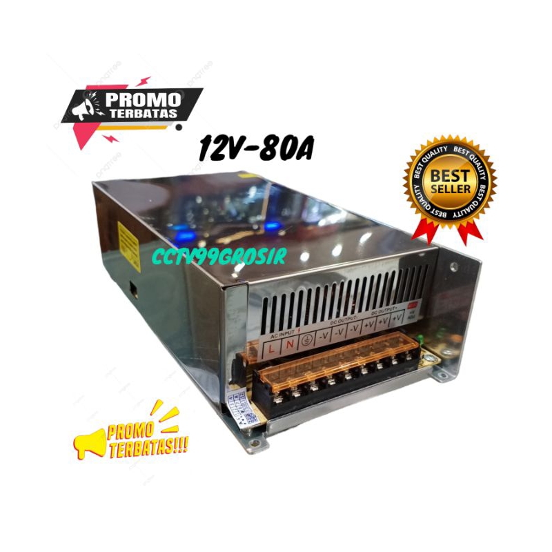 Power Supply 12V 80A