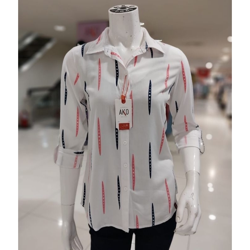 kemeja wanita ako jeans original