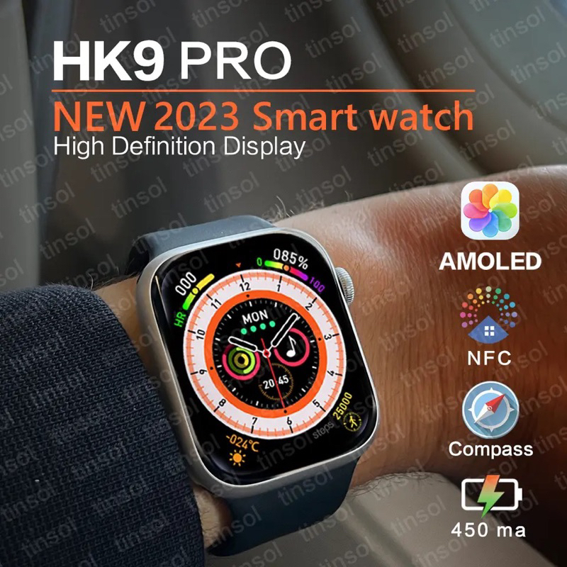 HK9 PRO GEN 2 SMARTWATCH HK 9 PRO AMOLED ALWAYS ON DISPLAY