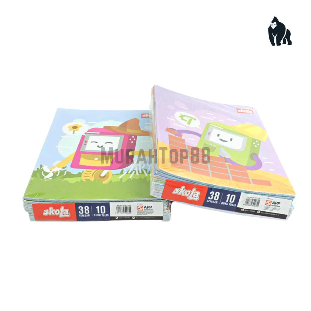 

ghg Buku Tulis SKOLA 38 Lembar Murah / Buku Sekolah Anak Bergaris Karakter Sidu Sinar Dunia [PER
