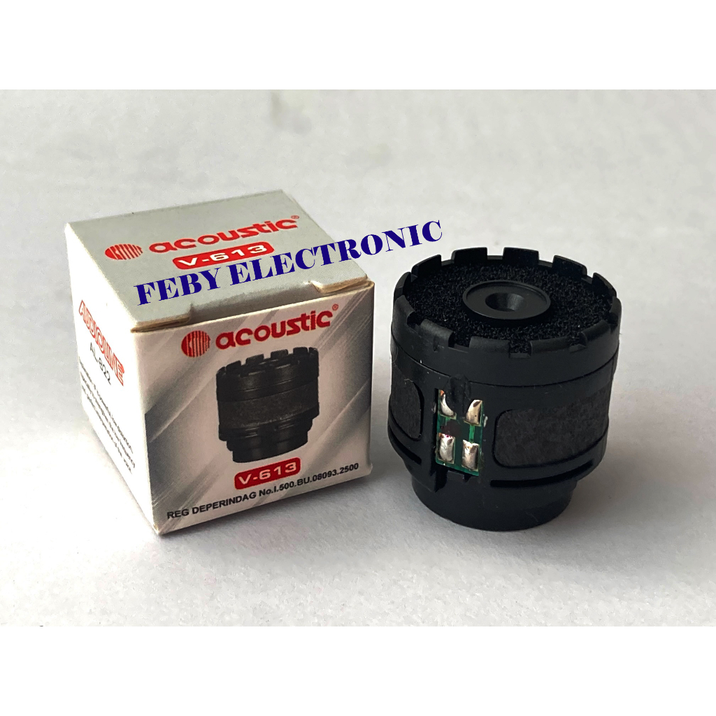 SPOL MIC ACOUSTIC V-613 SPUL DYNAMIC MICROPHONE PENDEK