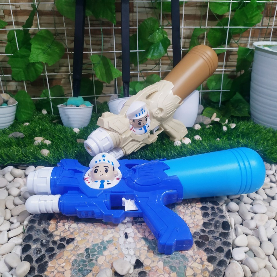 Mainan tembakan air water gun jumbo edukasi