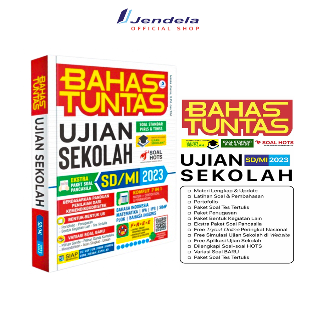 Buku Bahas Tuntas Ujian Sekolah SD/MI 2023