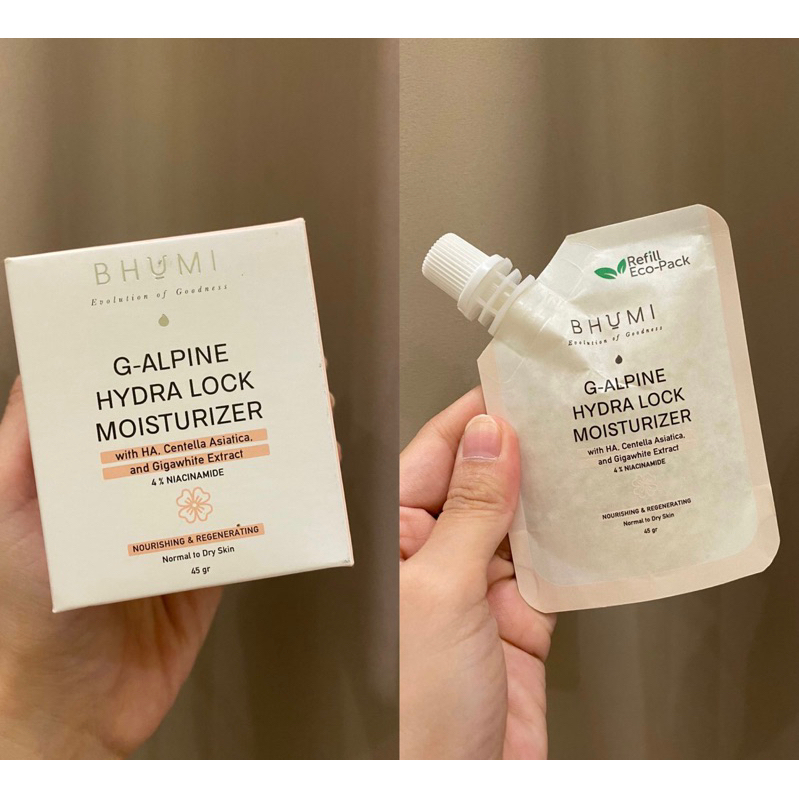 BHUMI G-ALPINE HYDRA LOCK MOISTURIZER//REFILL 45gr