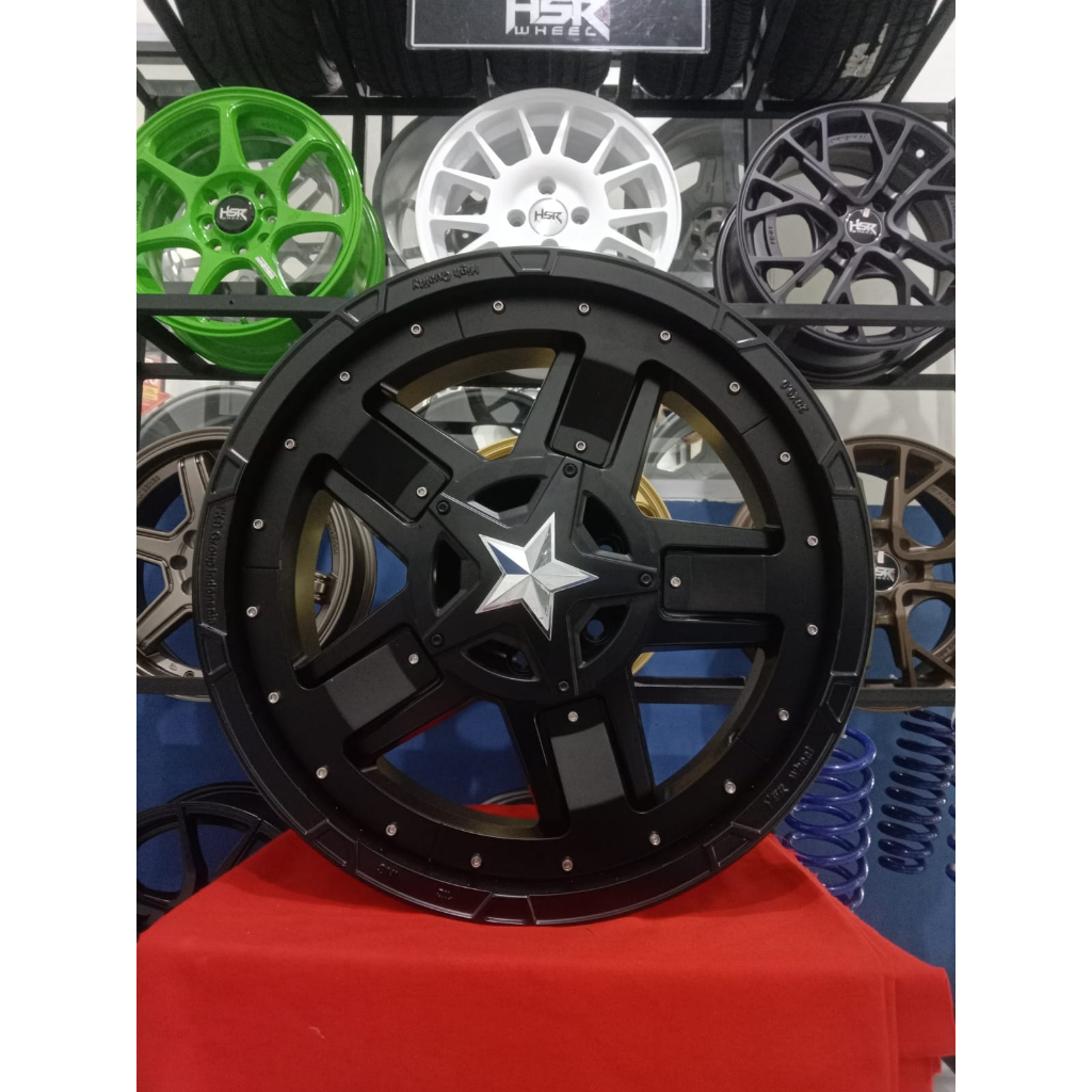 Velg Offroad Murah Ring 20 Hole 12 Khusus Buat Pajero Triton Navara Terra