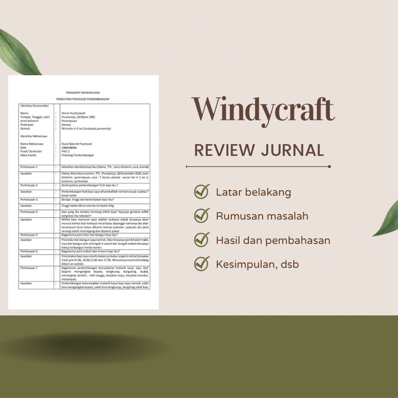 Joki** Review Jurnal