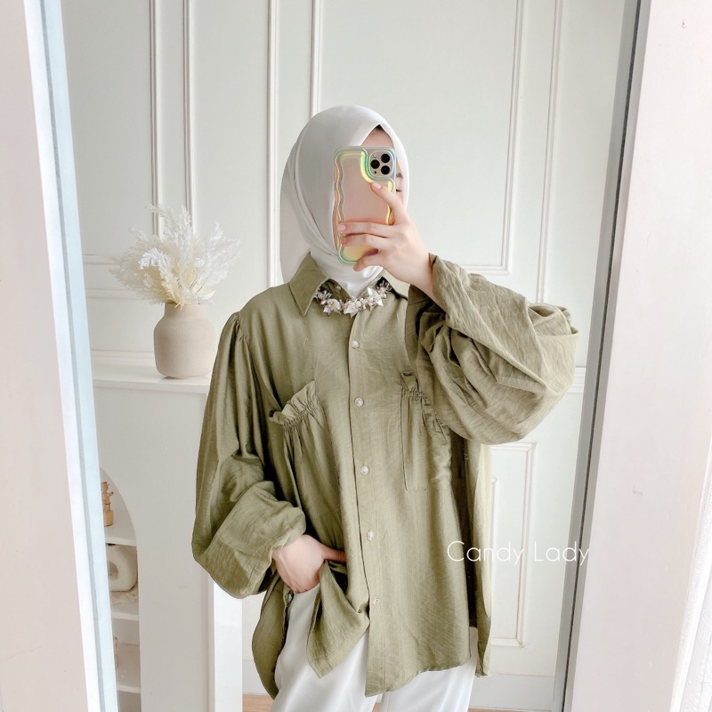 Anna Bloomy Oversize Blouse