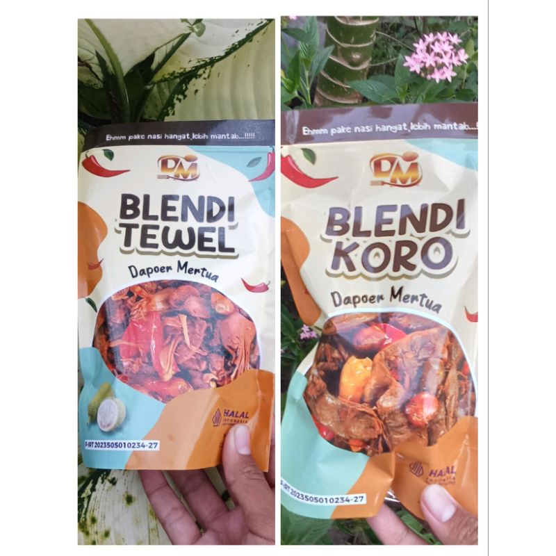 

blendi nangka muda/tewel, blendi kacang kratok/KORO enak