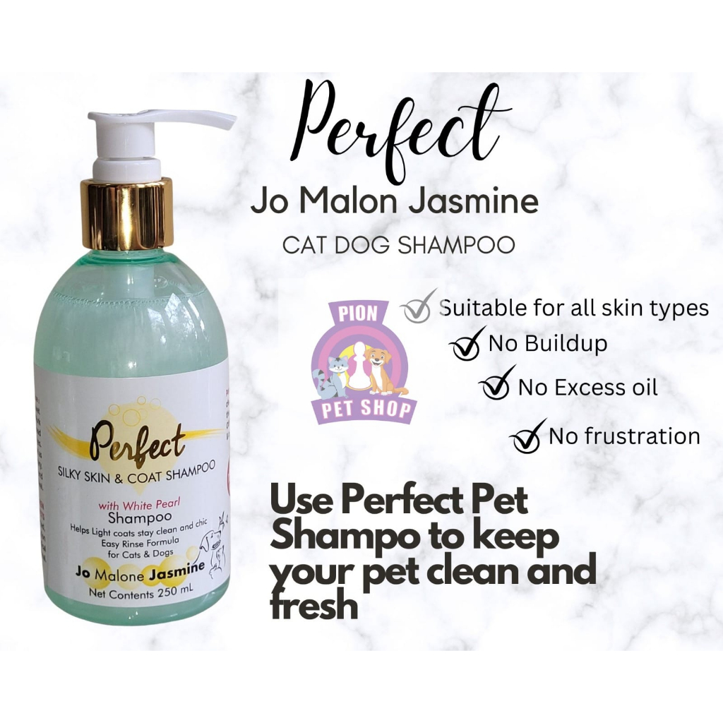 Perfect Shampo For Cat &amp; Dog 250ml Tutup Pump/ Shampo Perfect Untuk Kucing &amp; Anjing 250ml Tutup Pump