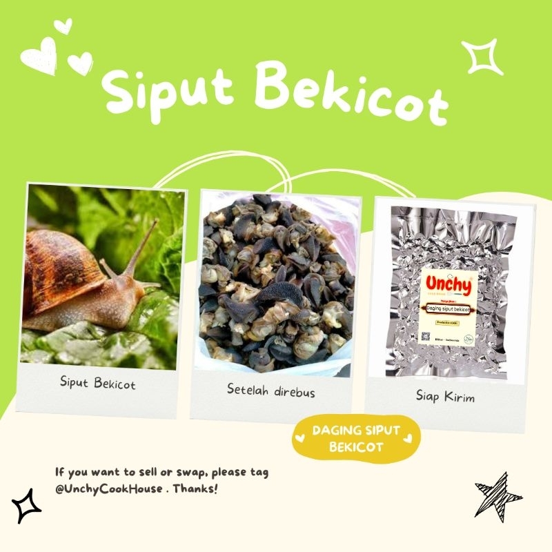 

SIPUT BEKICOT REBUS SUPER PREMIUM 350 GRAM (SUDAH DIREBUS~SIAP MASAK) | AMAN UNTUK PENGIRIMAN JAUH