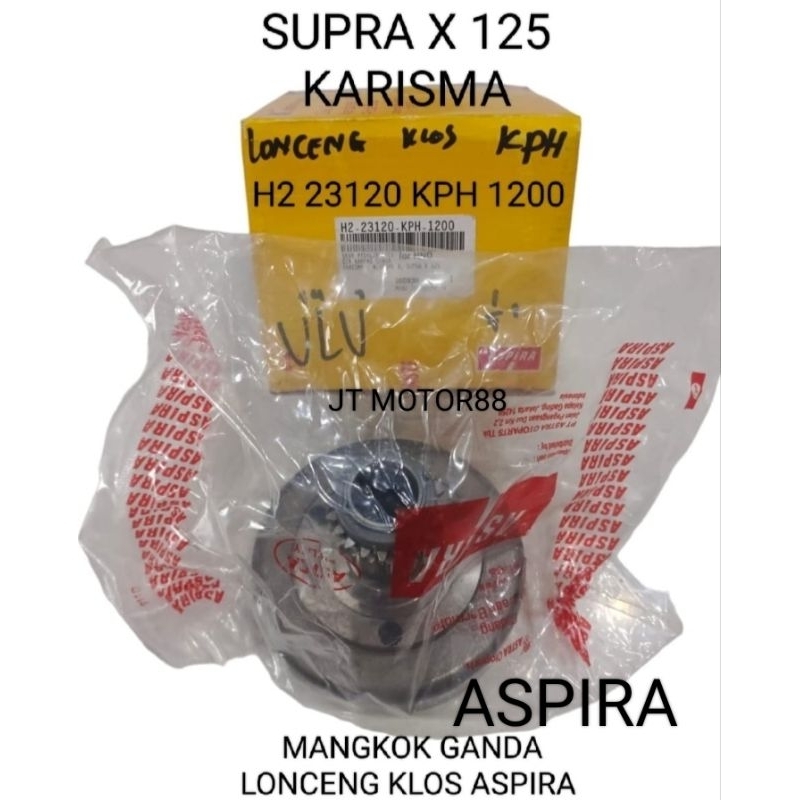 LONCENG KLOS MANGKOK KAMPAS GANDA SUPRA X 125 KARISMA KPH ASPIRA