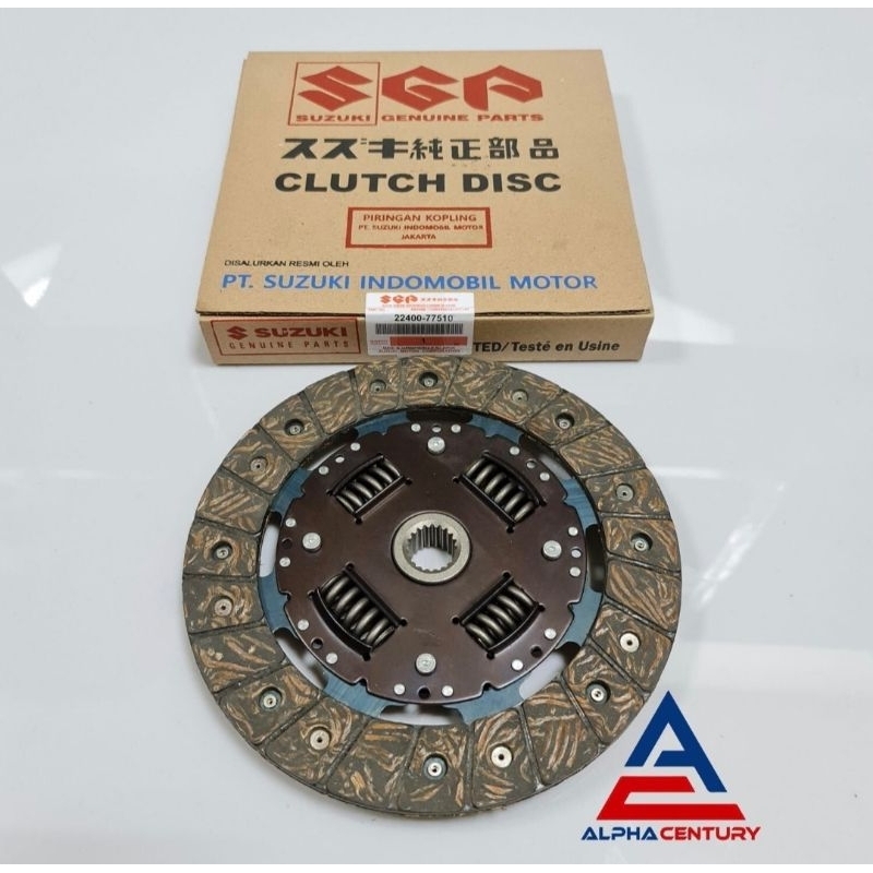 KAMPAS KOPLING CLUTH DISC CARRY FUTURA 1.5 APV VITARA ESCUDO ORI GARANSI