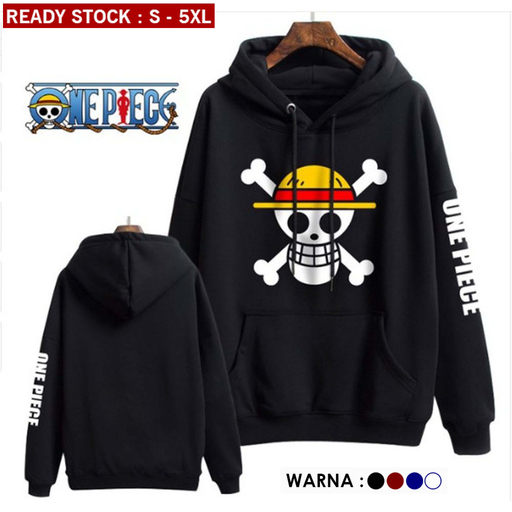 JAKET ANIME ONE PIECE S M L XL 2XL 3XL 4XL 5XL