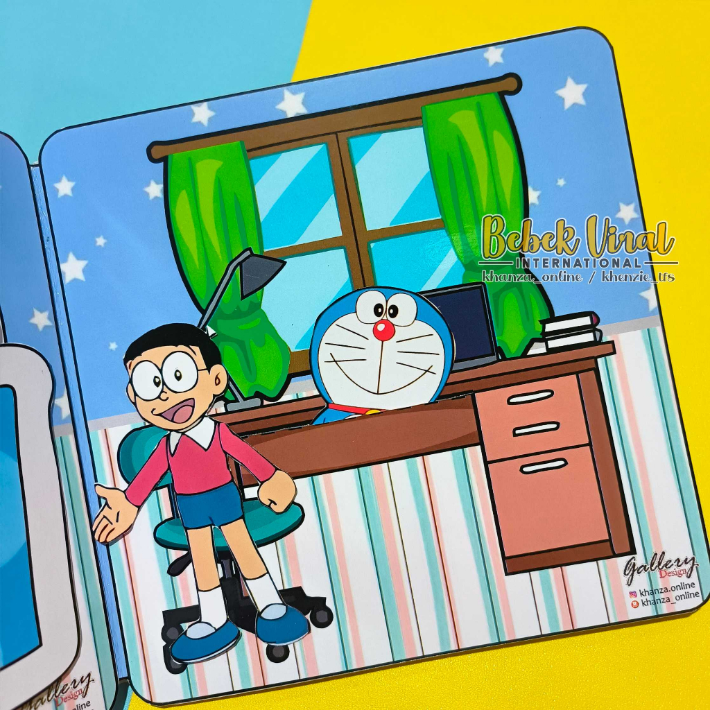 New Product - DORAEMON ROOM Mainan edukatif anak terbaru SUDAH DI LAMINASI ANTI AIR