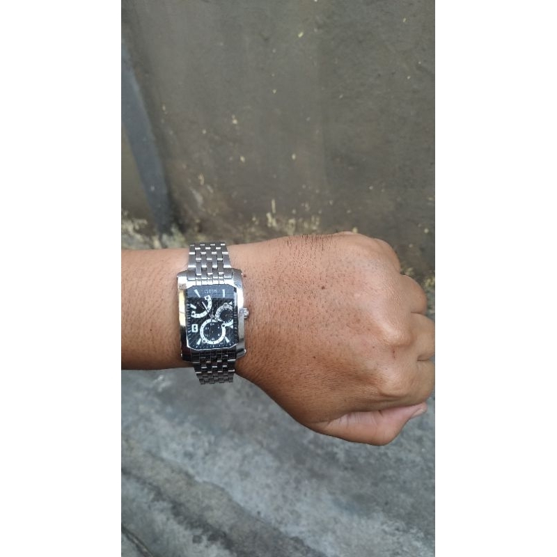 jam tangan titus multifungsi tank second bekas original