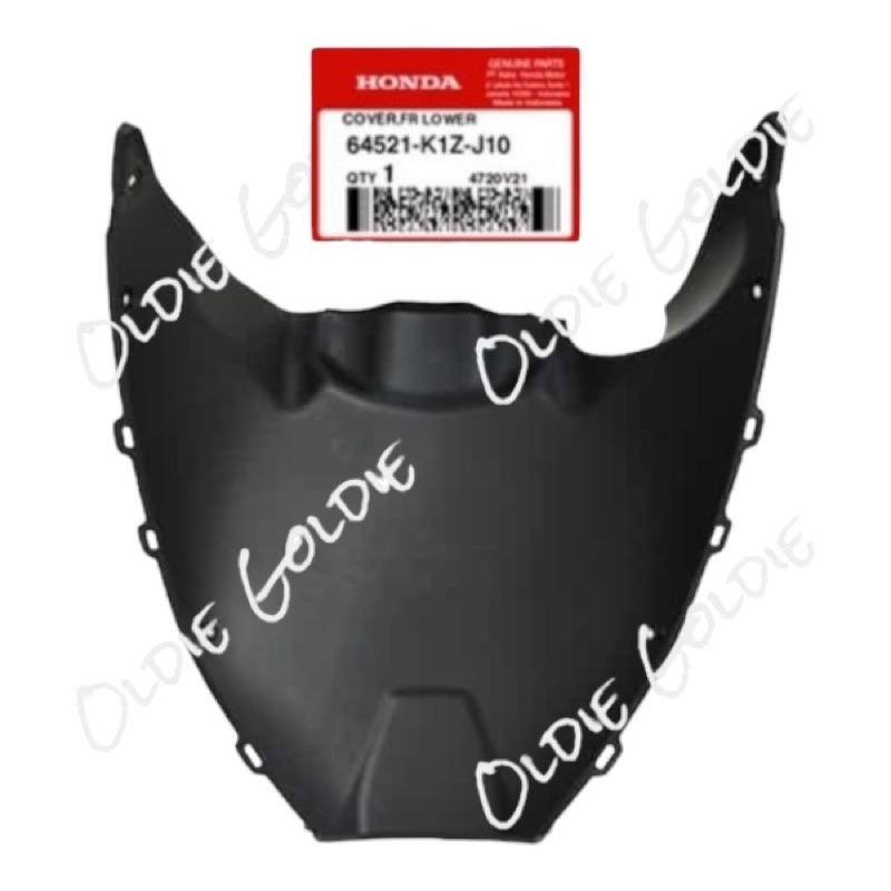 64521-K1Z-J10 Paru Kolong Lumpur Cover Front Lower PCX 160 AHM