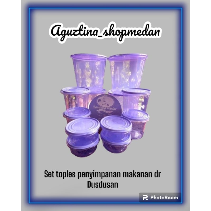 TOPLES SET KUE LEBARAN/TEMPAT MAKANAN HARI RAYA/SET TOPLES PENYIMPAN MAKANAN/SET TOPLES NEW BAMBANG 