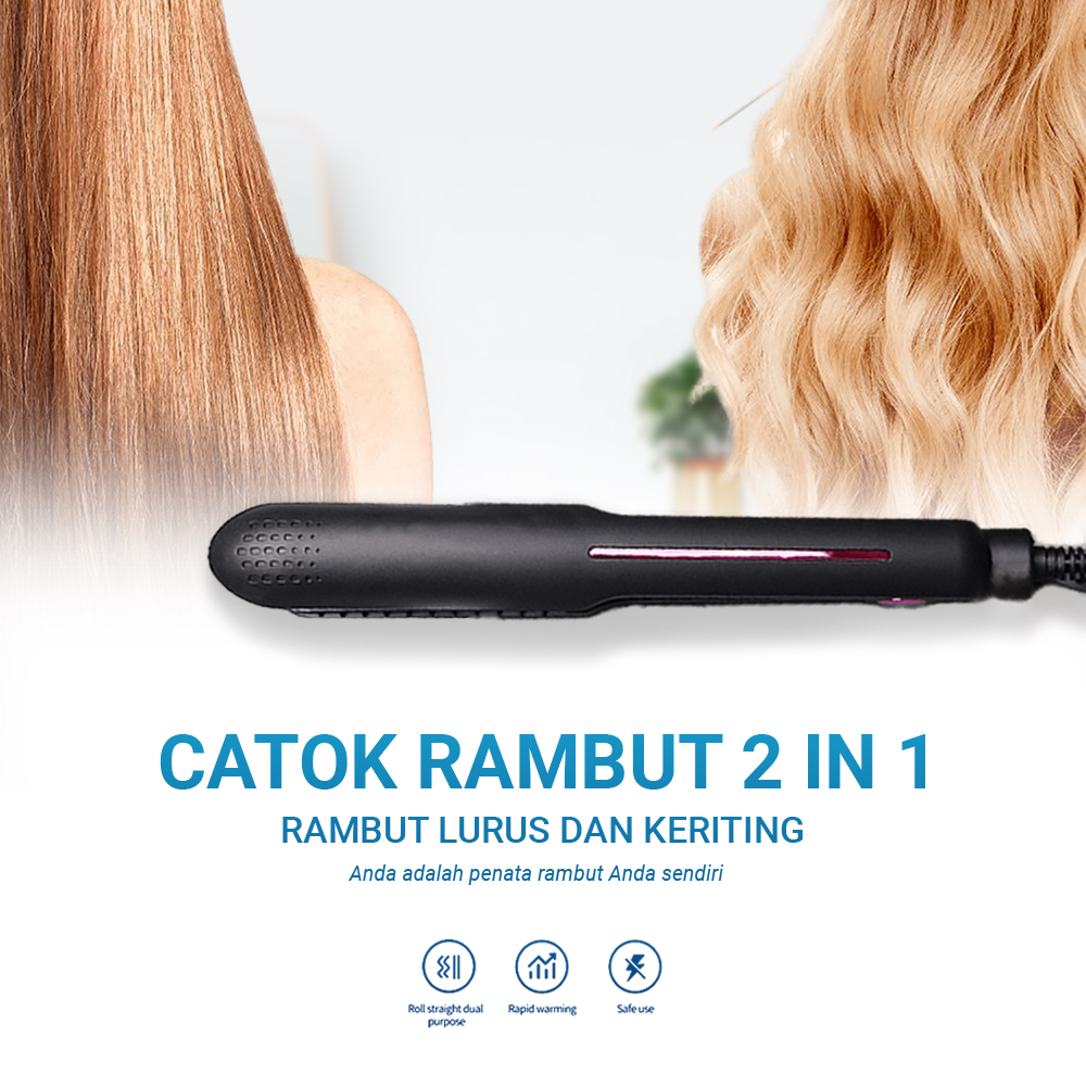 Catokan Alat Pelurus Rambut/Alat Styling Rambut HS-02