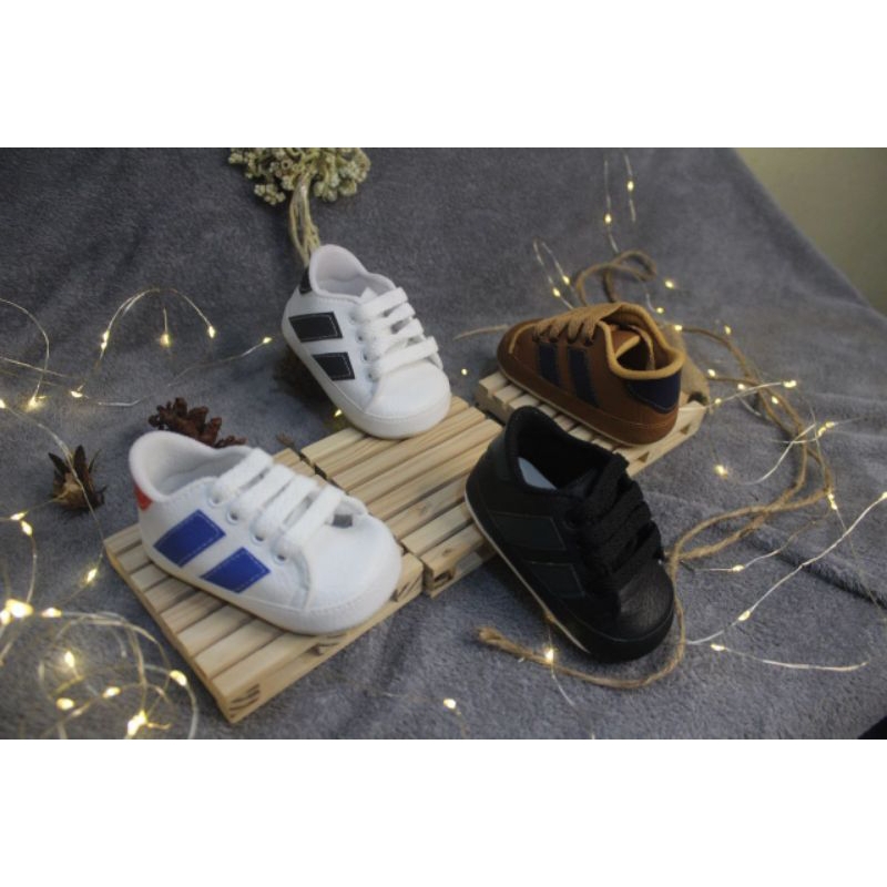 sepatu bayi perempuan prewalker usia 0-12 bulan/sepatu bayi laki-laki belajar jalan grosir sepatu bayi murah