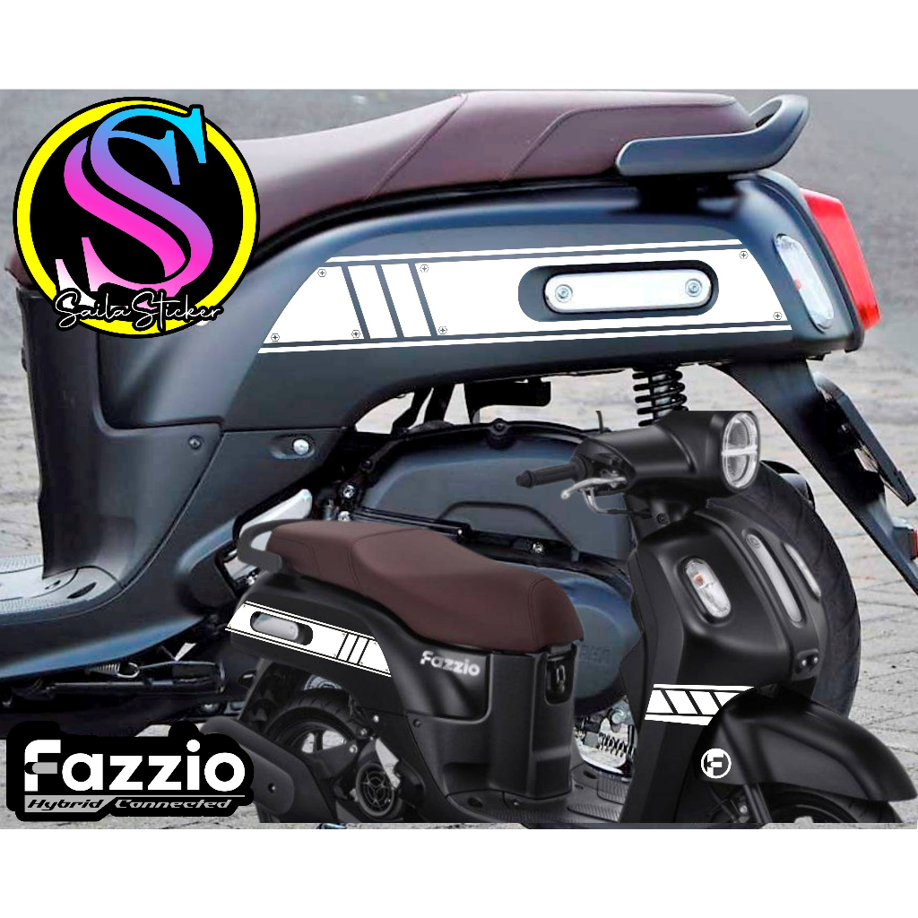 165/STICKER CUTTING/STICKER FAZZIO/STRIPING FAZZIO/STICKER LOGO/DECAL FAZZIO/VARIASI MOTOR FAZZIO/ST